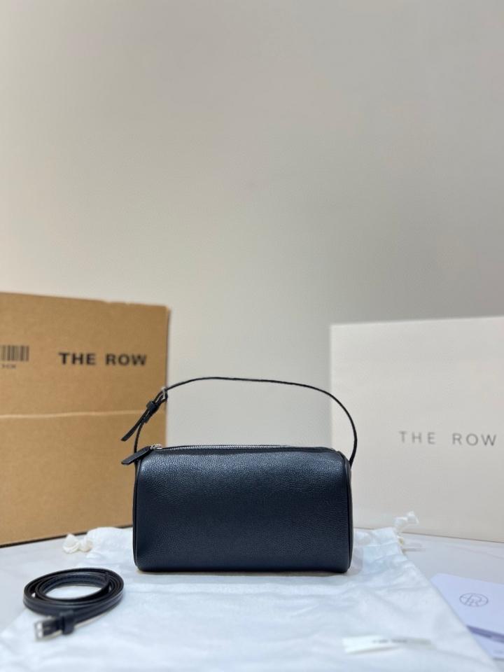 The Row 90's Bag in grained calfskin Leatherblack 19.5x10x 8cm  -duoc-ban-tai-Hvip Bags and Accessories