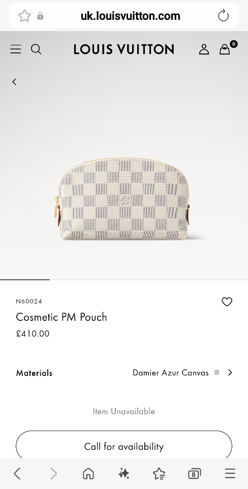 Louis Vuitton N60024
Cosmetic PM Pouch-duoc-ban-tai-Hvip Bags and Accessories