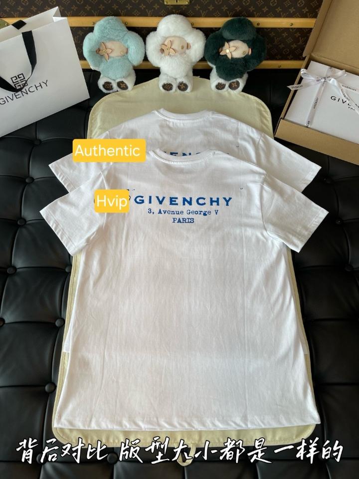 Givenchy T-shirt in cotton with GIVENCHY Stamp print white BM71NK3YRJ100-duoc-ban-tai-Hvip Shoes and Clothes