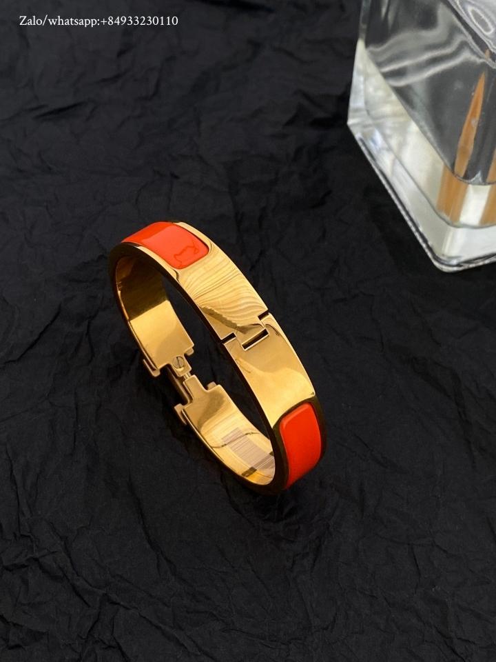 HERMÈS Clic H bracelet H700001F orange GHW -duoc-ban-tai-Hvip Bags and Accessories