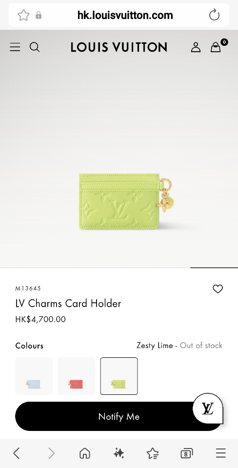 Louis Vuitton M13645
LV Charms Card Holder-duoc-ban-tai-Hvip Bags and Accessories