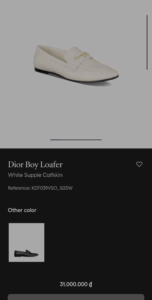 Dior Boy Loafer
White Supple Calfskin
 KDF039VSO_S03W (1)-duoc-ban-tai-Hvip Shoes and Clothes