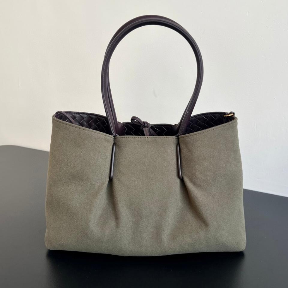 Bottega Veneta Pinacoteca Dark barolo/pickle 854371 34*20*14cm-duoc-ban-tai-Hvip Bags and Accessories