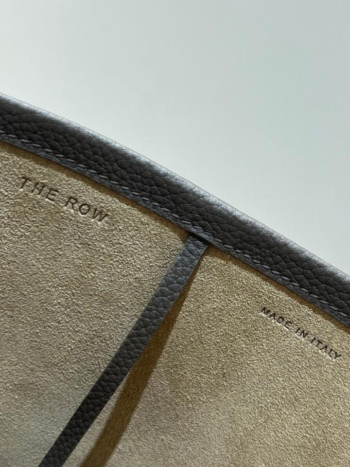 The Row Small N/S Park Tote Bag in Leather  dark Olive 24X22X11cm-duoc-ban-tai-Hvip Bags and Accessories