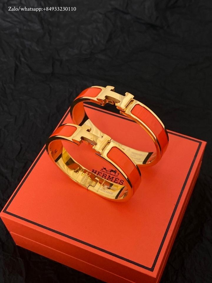 HERMÈS Clic H bracelet H700001F orange GHW -duoc-ban-tai-Hvip Bags and Accessories