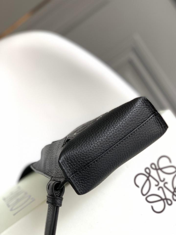 Loewe Vertical T Pocket in soft grained calfskin black C660P02X0122*6.5*13 11039-duoc-ban-tai-Hvip Bags and Accessories