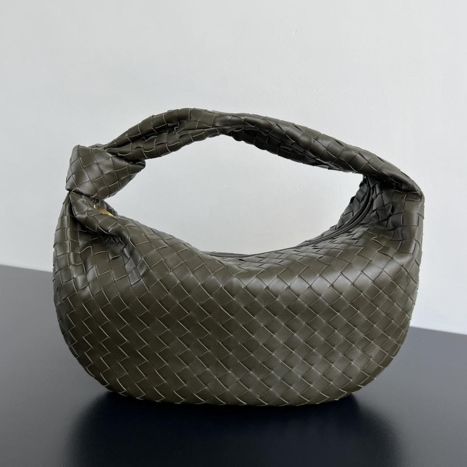 Bottega Veneta Jodie dark khaki  600261 48x40x16cm-duoc-ban-tai-Hvip Bags and Accessories
