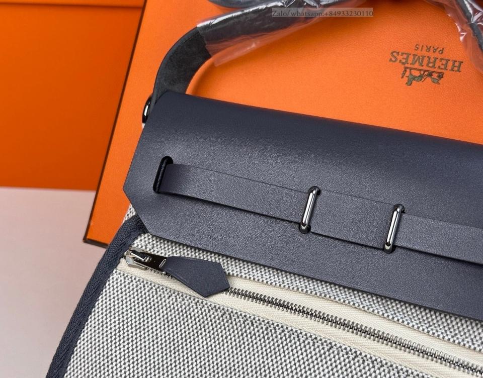 Hermès herbag zip mini Noir/Ecru/noir swift/cavas PHW -duoc-ban-tai-Hvip Bags and Accessories