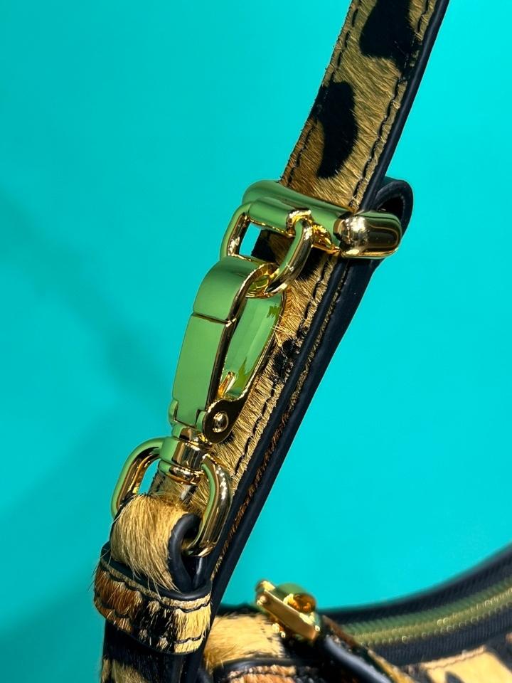 Prada Arqué printed leather shoulder bag honey 1BC194 22.5x18.5x6cm-duoc-ban-tai-Hvip Bags and Accessories