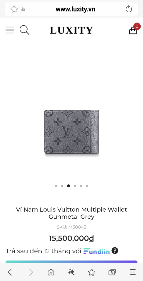 Louis Vuitton M30843 Portefeuille Multiple Bifold Wallet-duoc-ban-tai-Hvip Bags and Accessories