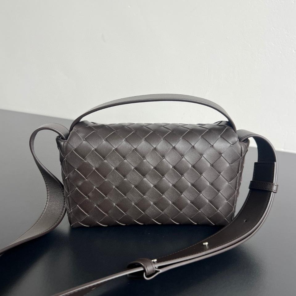 Bottega Veneta Intrecciato Mini Bag With Flap Fondant 857931 20x12x6.5cm-duoc-ban-tai-Hvip Bags and Accessories