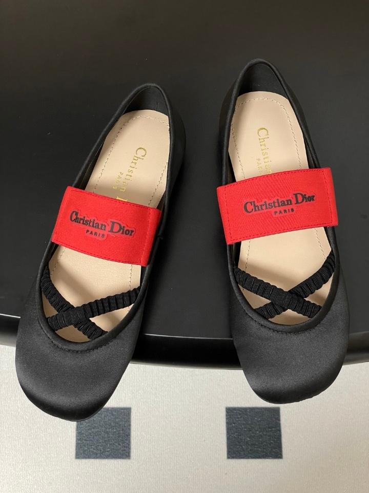 Dior Shade Ballet Flat
Black silk and Elastic Straps
 KDF012LAB (2)-duoc-ban-tai-Hvip Shoes and Clothes