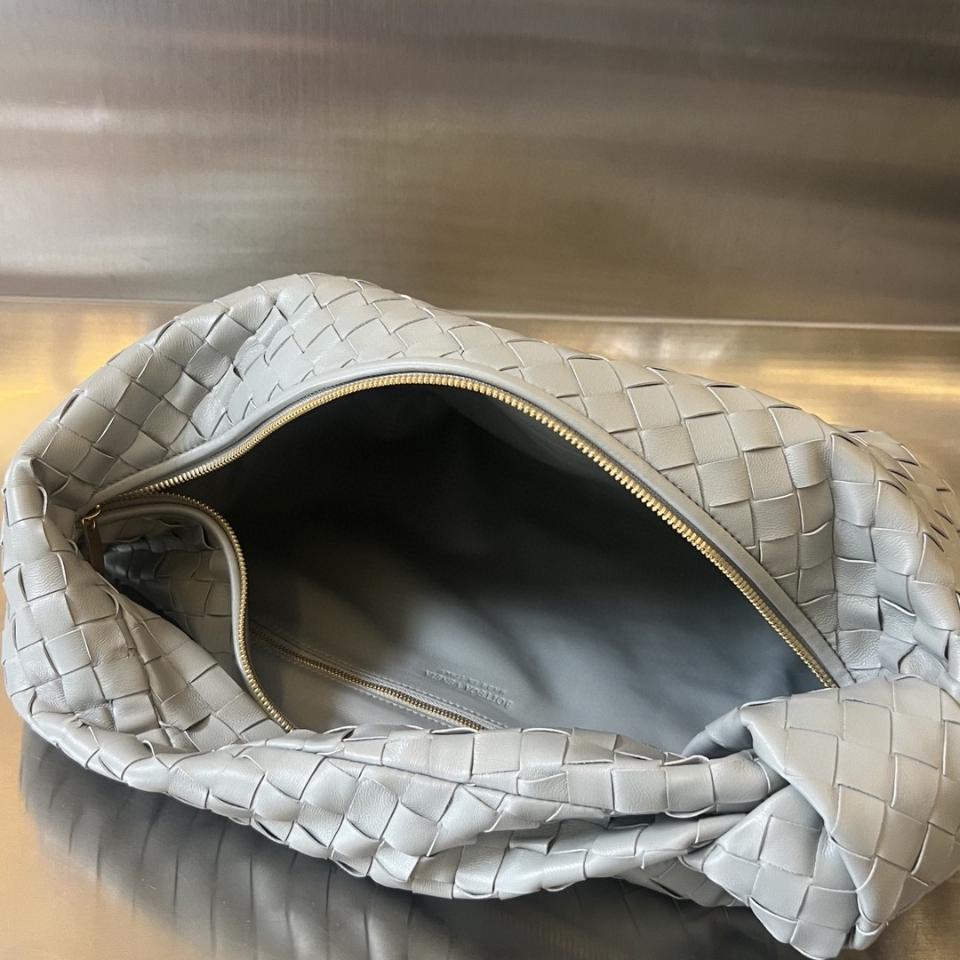 Bottega Veneta Jodie grey 60026148x40x16cm-duoc-ban-tai-Hvip Bags and Accessories