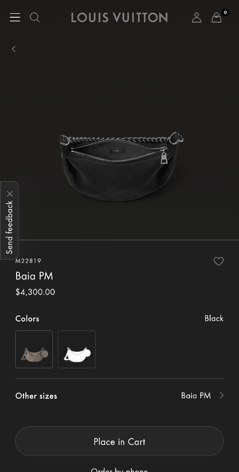 Louis Vuitton M22819
Baia PM 26.0 x 17.0 x 7.5cm -duoc-ban-tai-Hvip Bags and Accessories