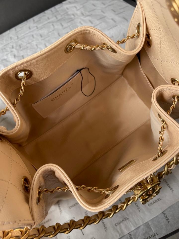 CHANEL 25 Small Handbag grained Calfskin & gold-tone tone Metal,light beige AS5293 30-26-14cm-duoc-ban-tai-Hvip Bags and Accessories