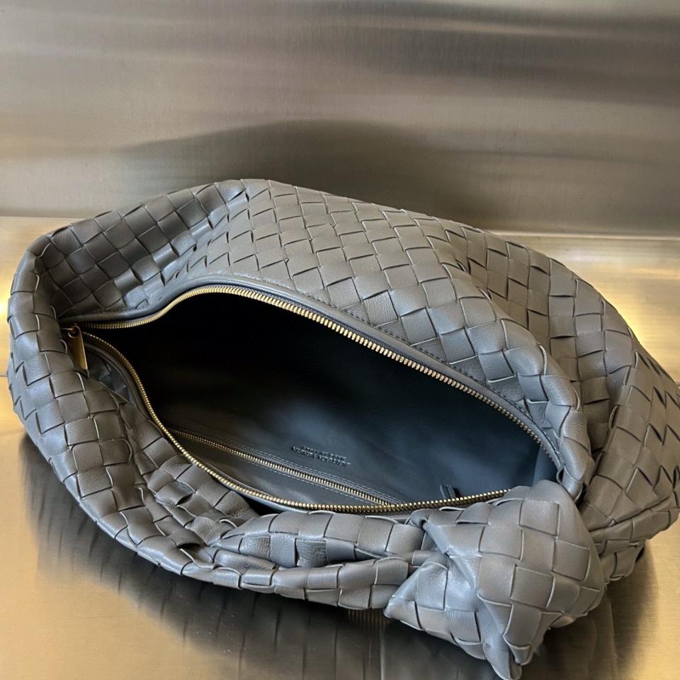 Bottega Veneta Jodie grey 60026148x40x16cm.-duoc-ban-tai-Hvip Bags and Accessories
