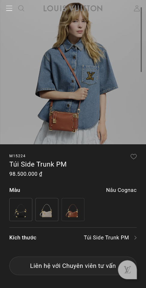 Louis Vuitton M15224
Túi Side Trunk PM 15*12.5*8CM L1 -duoc-ban-tai-Hvip Bags and Accessories