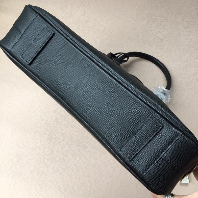 Prada Saffiano Leather briefs bag 0305 38 x28cm -duoc-ban-tai-Hvip Bags and Accessories