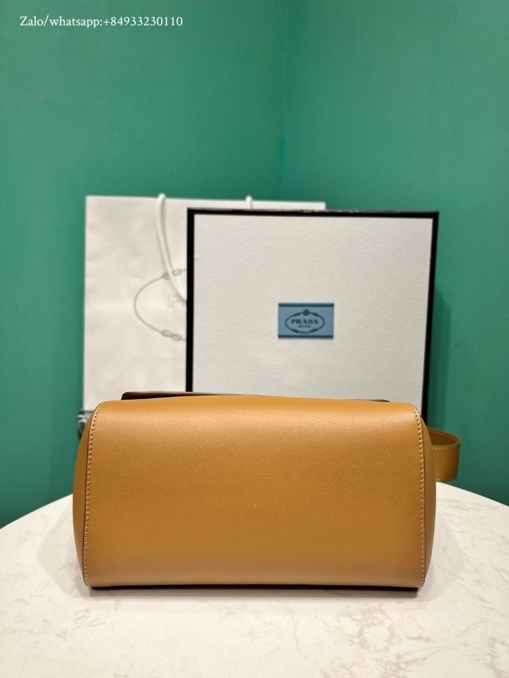 Prada Medium leather shoulder bag beige 2VD069 22x22x12cm-duoc-ban-tai-Hvip Bags and Accessories