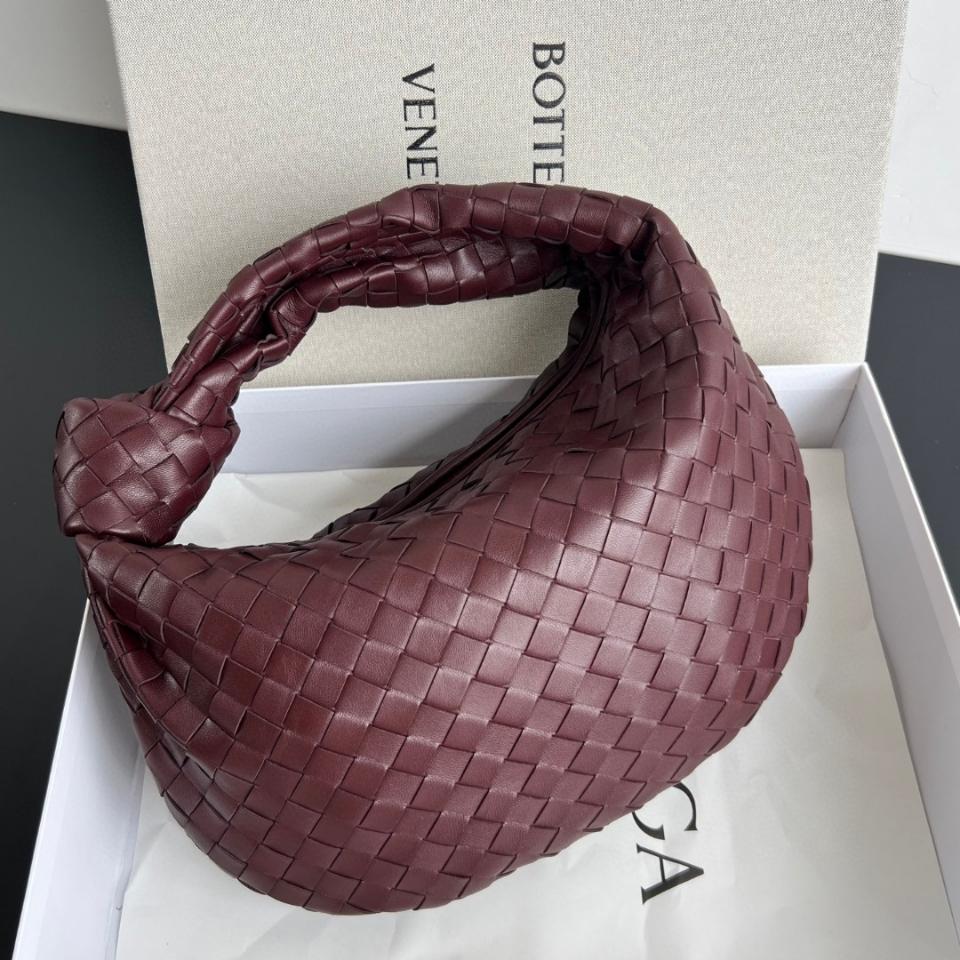 Bottega Veneta Small Jodie Deep mahogany 690225 36x21x13-duoc-ban-tai-Hvip Bags and Accessories