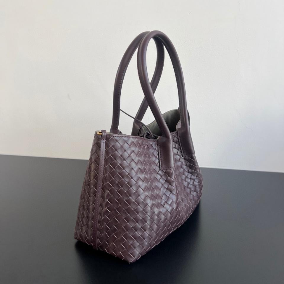 Bottega Veneta Pinacoteca Dark barolo/pickle 854371 34*20*14cm-duoc-ban-tai-Hvip Bags and Accessories