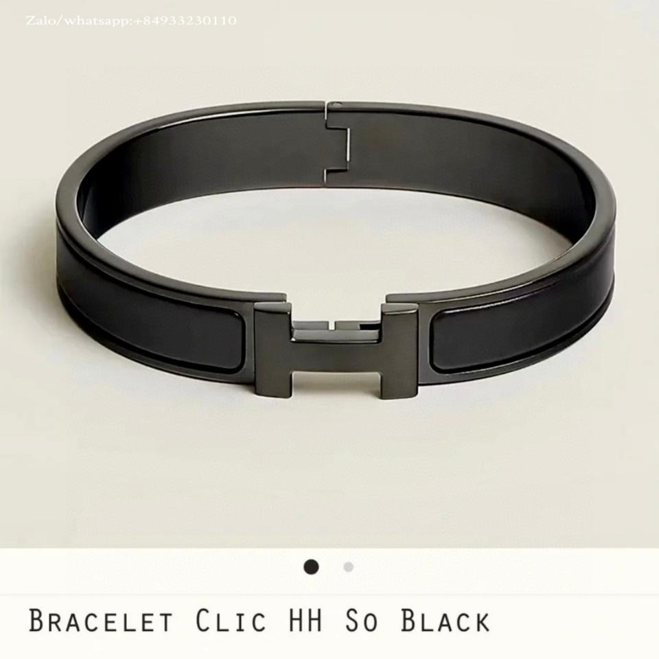 HERMÈS Clic H bracelet H700001F so black -duoc-ban-tai-Hvip Bags and Accessories