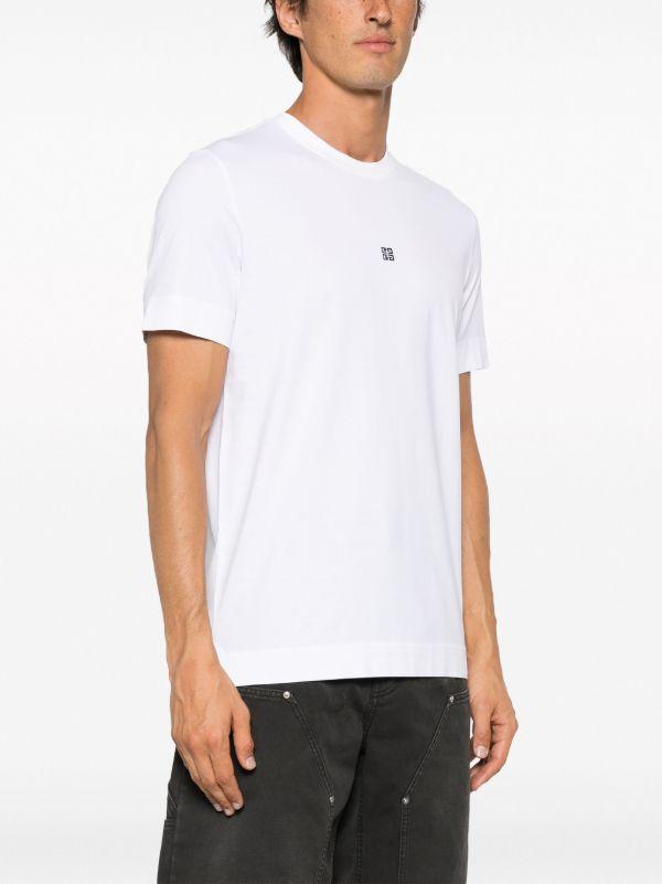 Givenchy
logo-embroidered cotton T-shirt white BM716G3YCD100-duoc-ban-tai-Hvip Shoes and Clothes