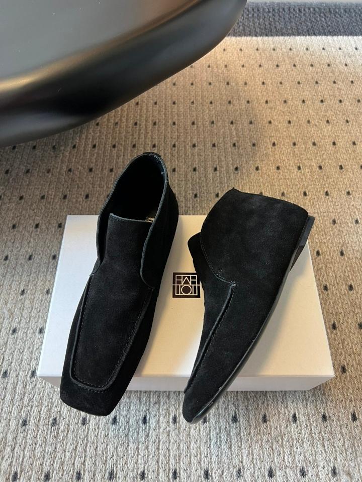 Toteme Loafer boots black 244-WAS0162 (1) -duoc-ban-tai-Hvip Shoes and Clothes