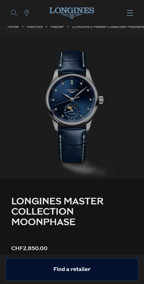 LONGINES MASTER COLLECTION MOONPHASE, L2.409.4.97.0-duoc-ban-tai-Hvip Bags and Accessories