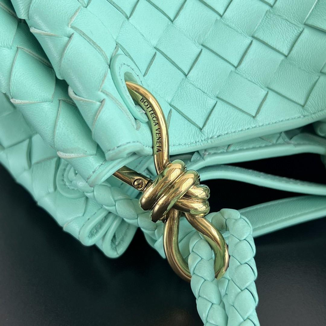 Bottega Veneta Small Parachute Intrecciato light green 796569 21X17X16.5cm-duoc-ban-tai-Hvip Bags and Accessories