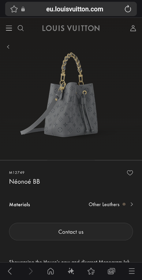 Louis Vuitton M12749
Néonoé BB 20 x 20 x 13cm -duoc-ban-tai-Hvip Bags and Accessories