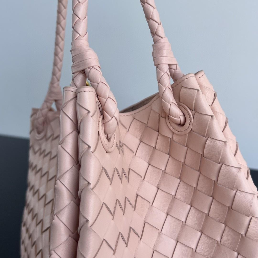 Bottega Veneta Large Parachute light pink 796571 30X26X20cm-duoc-ban-tai-Hvip Bags and Accessories
