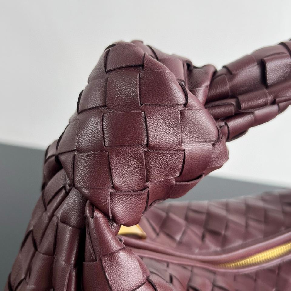 Bottega Veneta Small Jodie Deep mahogany 690225 36x21x13-duoc-ban-tai-Hvip Bags and Accessories