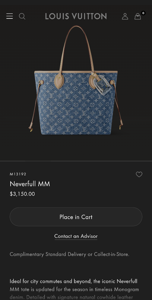 Louis Vuitton M13192
Neverfull MM 31*28*14CM Lv1-duoc-ban-tai-Hvip Bags and Accessories