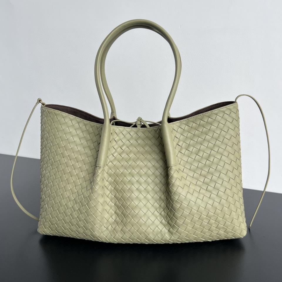 Bottega Veneta Large Pinacoteca light green 817166 23*43*14.5cm-duoc-ban-tai-Hvip Bags and Accessories