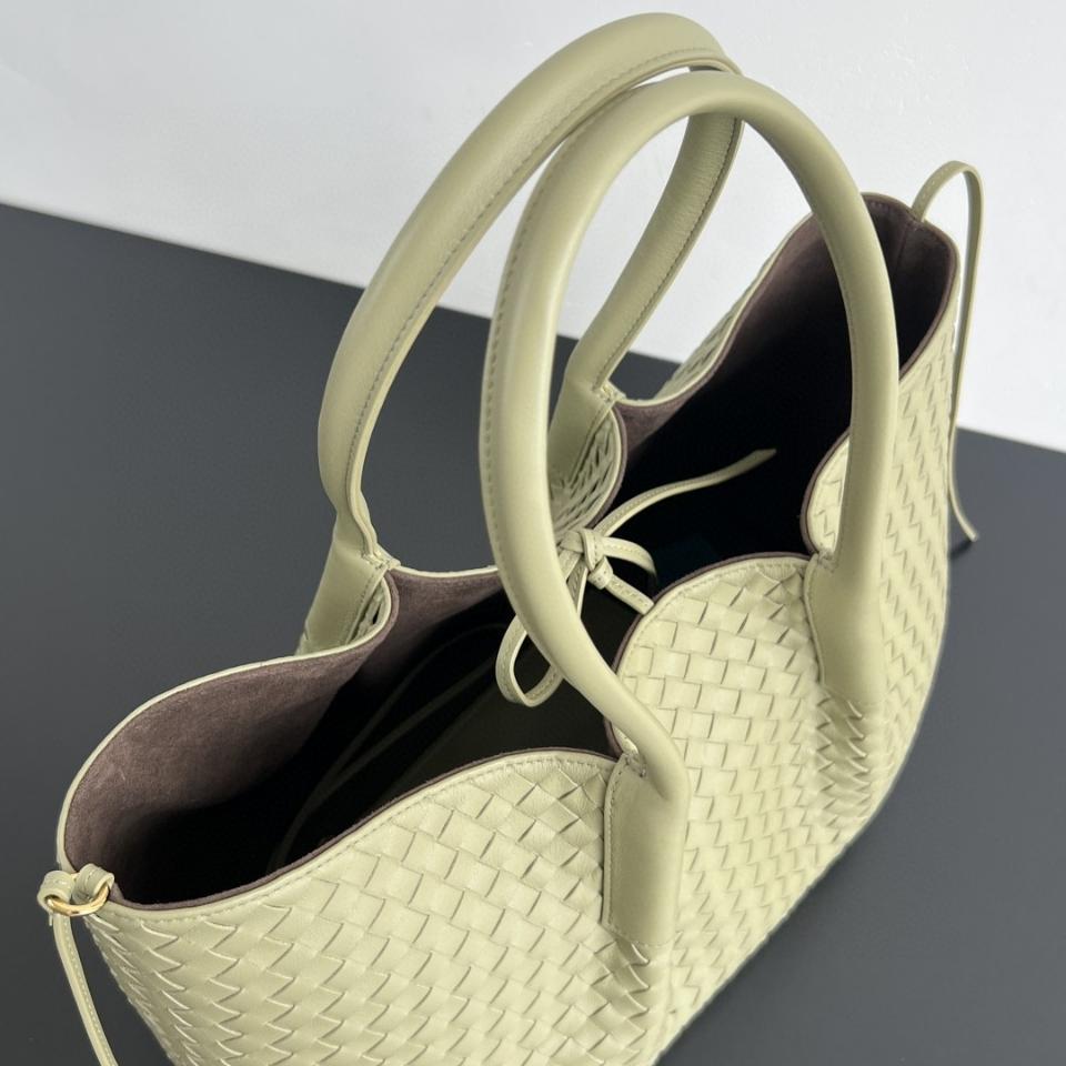 Bottega Veneta Large Pinacoteca light green 817166 23*43*14.5cm-duoc-ban-tai-Hvip Bags and Accessories