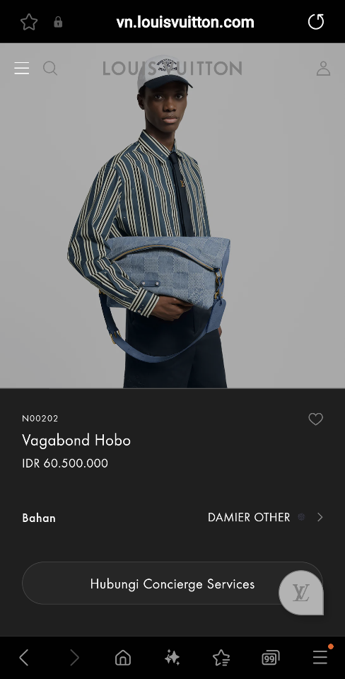 Louis Vuitton N00202
Vagabond Hobo 35 x 12 x 38cm Sao chép-duoc-ban-tai-Hvip Bags and Accessories