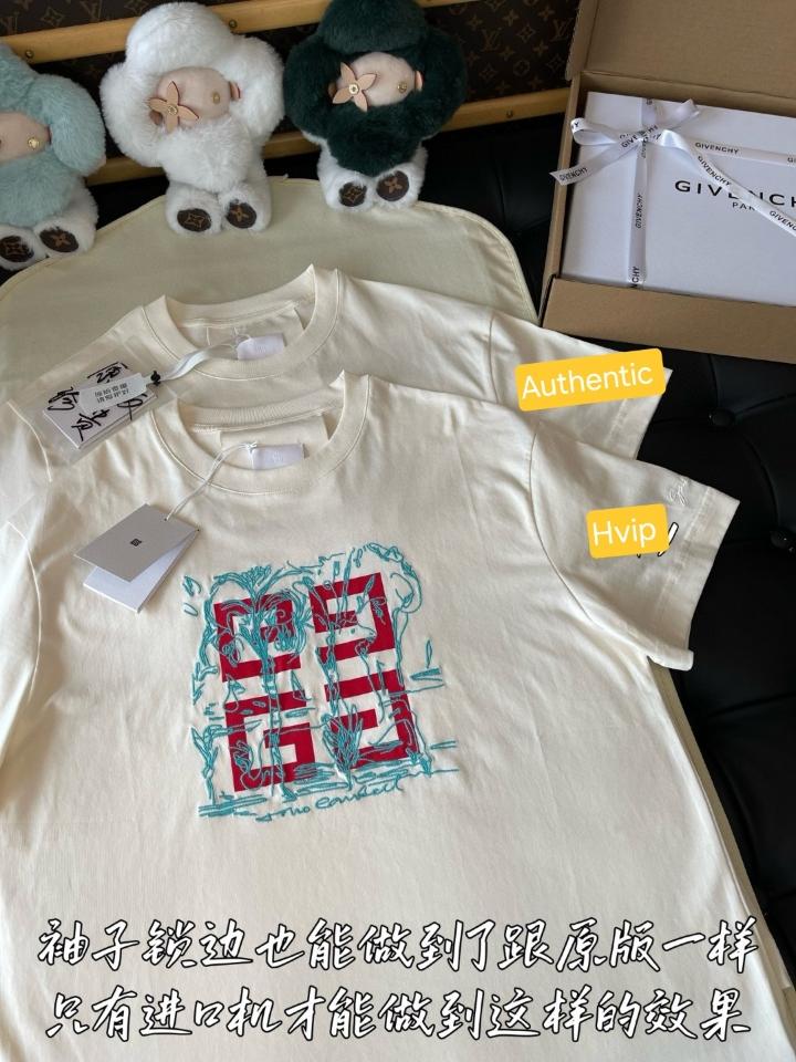 Givenchy 4G t-shirt in cotton BM71MG3YQD105-duoc-ban-tai-Hvip Shoes and Clothes