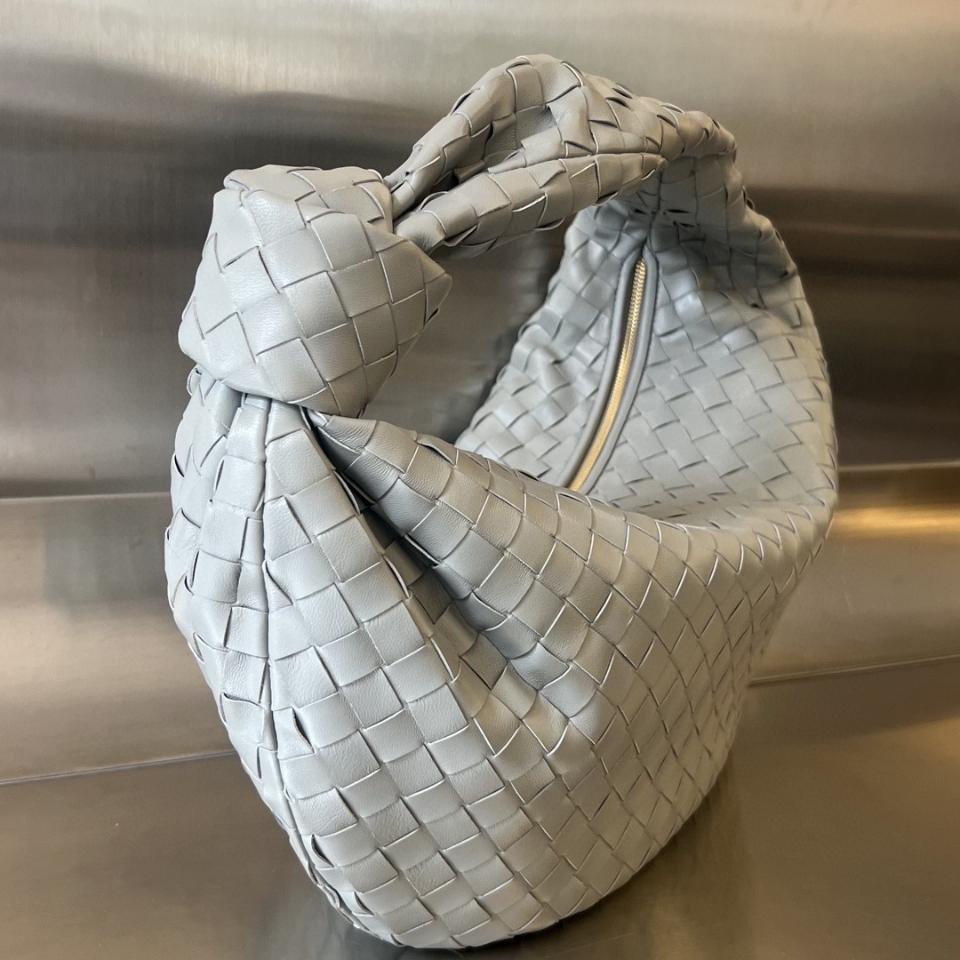 Bottega Veneta Jodie grey 60026148x40x16cm-duoc-ban-tai-Hvip Bags and Accessories