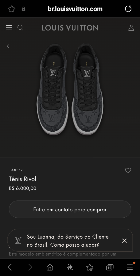 Louis Vuitton 1A8EB7
Rivoli Sneaker (N1) -duoc-ban-tai-Hvip Shoes and Clothes