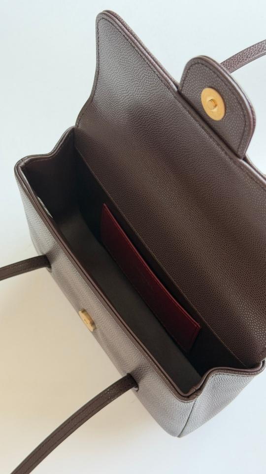 Chanel Clutch with Leather Strap   Grained Shiny Calfskin & Gold-Tone Metal,dark chocolate AP5068 11.5x17x5cm-duoc-ban-tai-Hvip Bags and Accessories