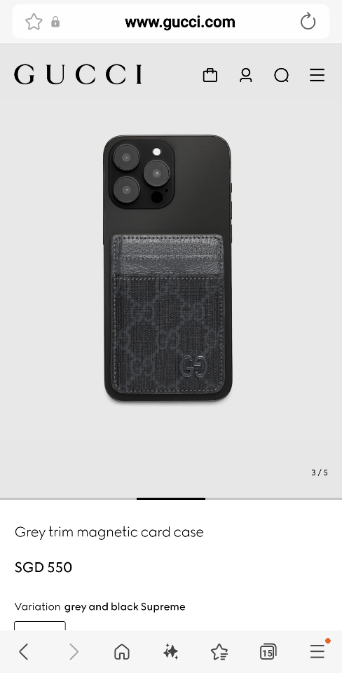 Gucci  trim magnetic card case 817197-duoc-ban-tai-Hvip Bags and Accessories