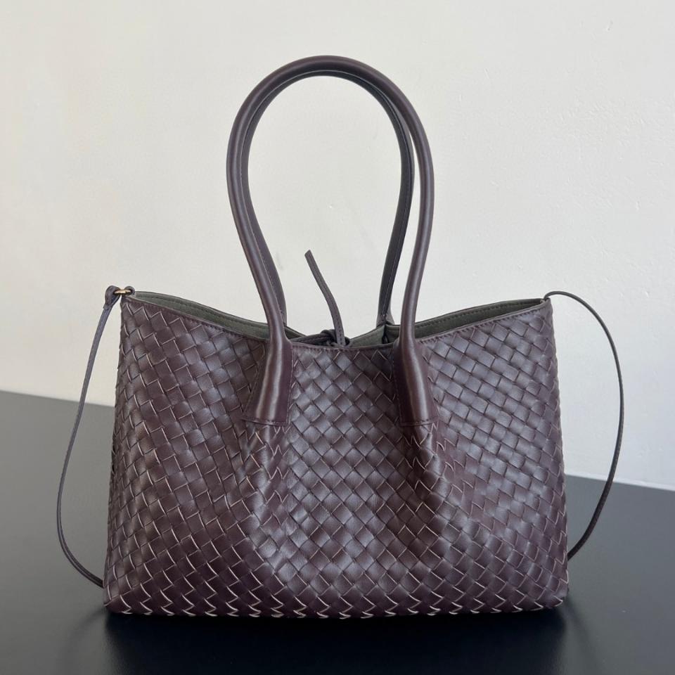 Bottega Veneta Pinacoteca Dark barolo/pickle 854371 34*20*14cm-duoc-ban-tai-Hvip Bags and Accessories