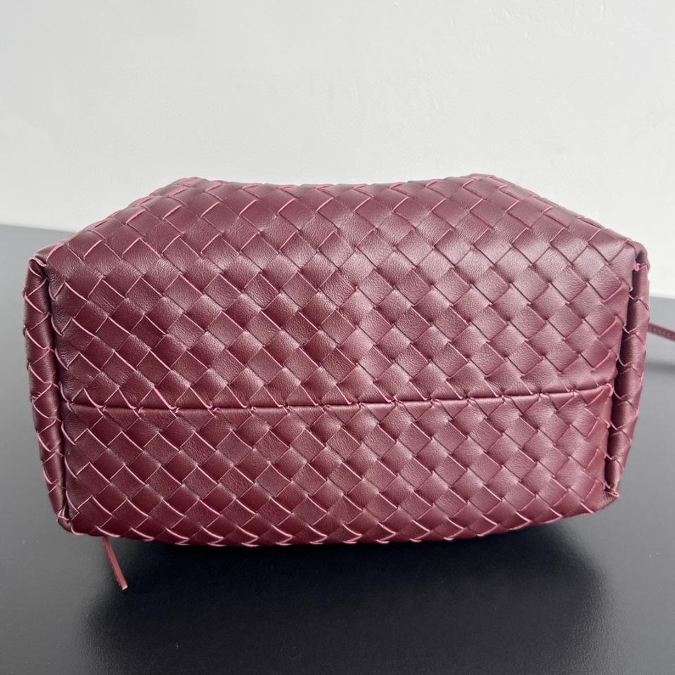 Bottega Veneta  Small Pinacoteca burgundy  819004 15*24*12cm-duoc-ban-tai-Hvip Bags and Accessories