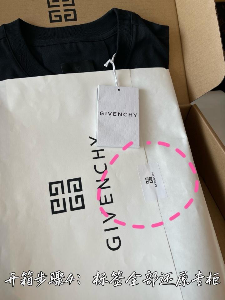 GIVENCHY 4G Mesh Embroidered Logo Classic Fit Short Sleeve T-Shirt BM712H3YMV001-duoc-ban-tai-Hvip Shoes and Clothes