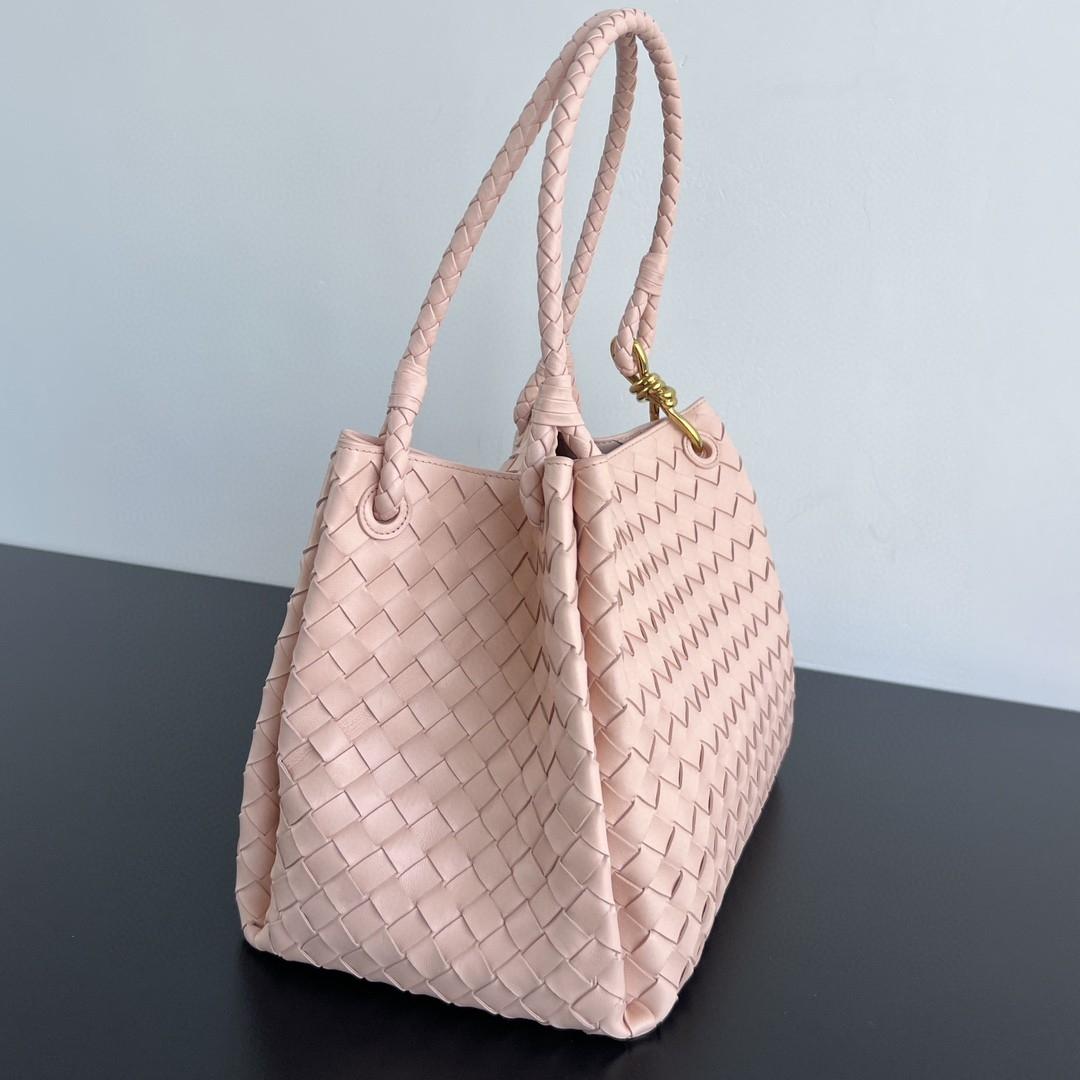 Bottega Veneta Large Parachute light pink 796571 30X26X20cm-duoc-ban-tai-Hvip Bags and Accessories