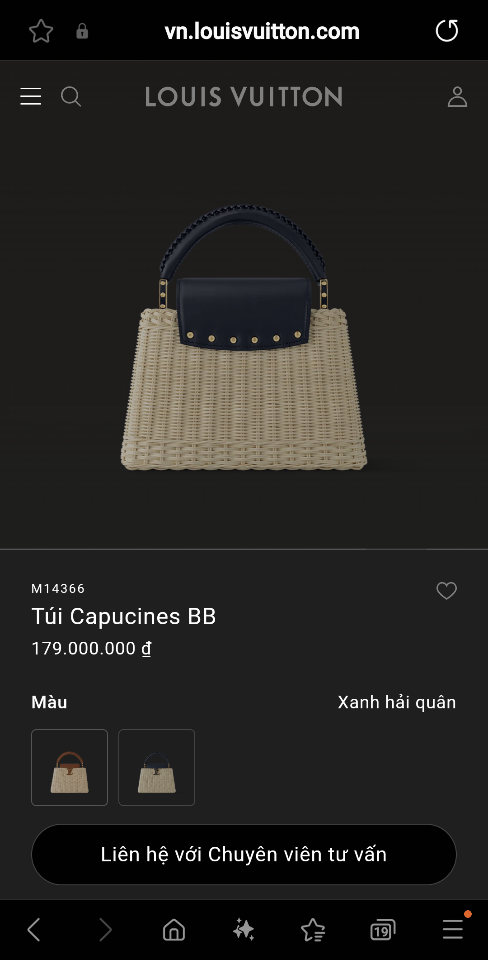 Louis Vuitton M14366
Túi Capucines BB 27 x 9 x 18cm-duoc-ban-tai-Hvip Bags and Accessories