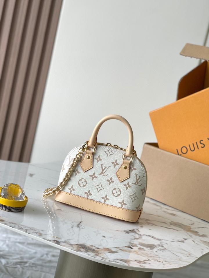 Louis Vuitton K00015
Customizable
Alma Mini LV & I white 18*12*8CM L1-duoc-ban-tai-Hvip Bags and Accessories