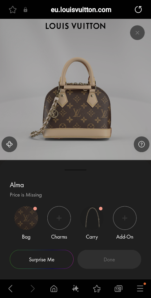 Louis Vuitton K00015
Customizable
Alma Mini LV & I 18*12*8CM L1-duoc-ban-tai-Hvip Bags and Accessories