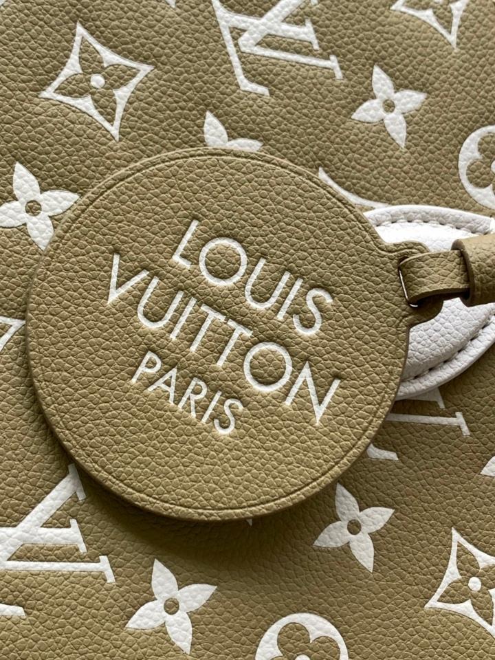 Louis Vuitton M46060 on the go MM 35 x 27 x 14cm-duoc-ban-tai-Hvip Bags and Accessories